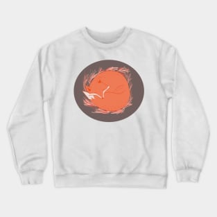 Sleeping Fox Crewneck Sweatshirt